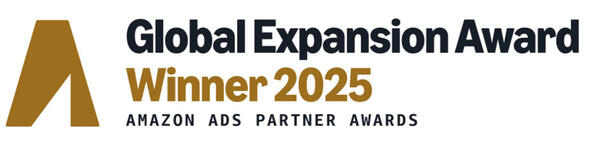 Amazon Ads Partner Awards — Global Expansion Award Winner 2025